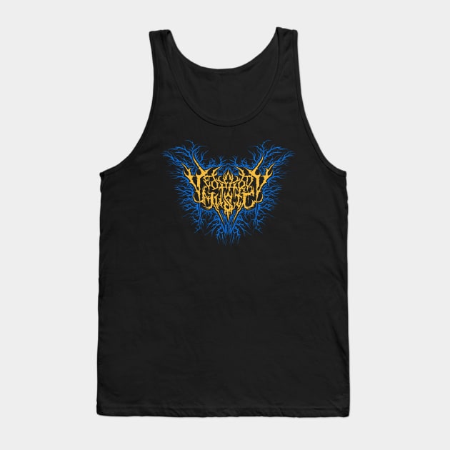 JEOPARDY MUSIC death metal logo - Classic Color Tank Top by Brootal Branding